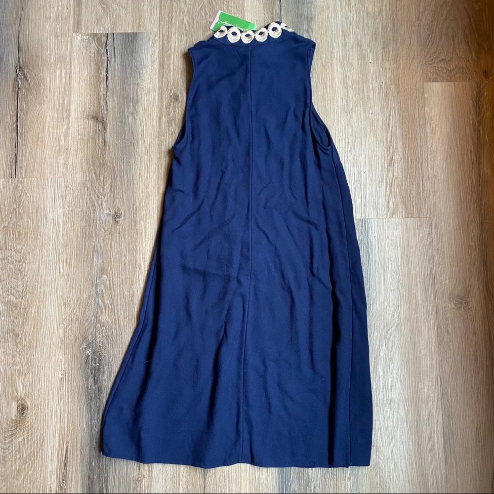 NWT Lilly Pulitzer Navy Blue Jane Shift Dress - Picture 9 of 10